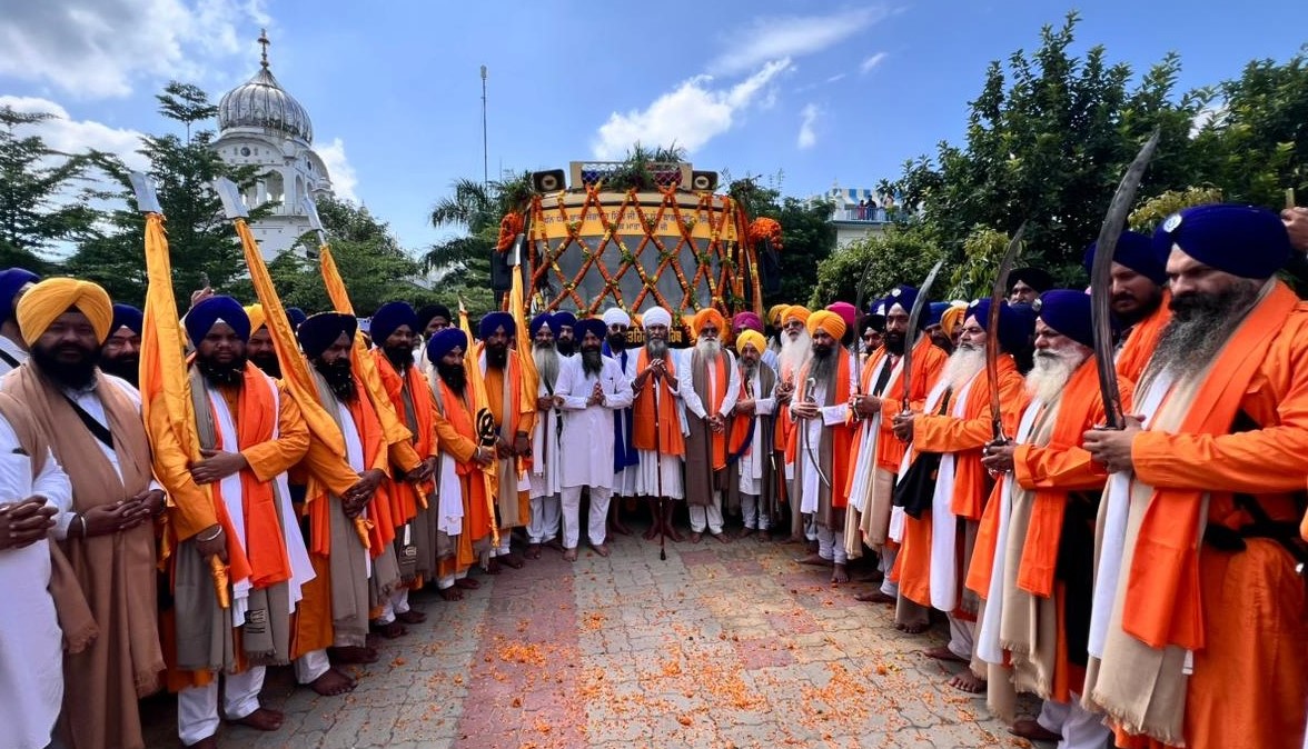 ਆਸਾਮ ਤੋਂ ਆਰੰਭ ਹੋਇਆ ਸ਼ਹੀਦੀ ਨਗਰ ਕੀਰਤਨ ਮਹਿੰਗਾਪੁਰ ਤੋਂ ਗੁਰਦੁਆਰਾ ਦਮਦਮਾ ਸਾਹਿਬ ਪੂਰਨਪੁਰ ਲਈ ਰਵਾਨਾ