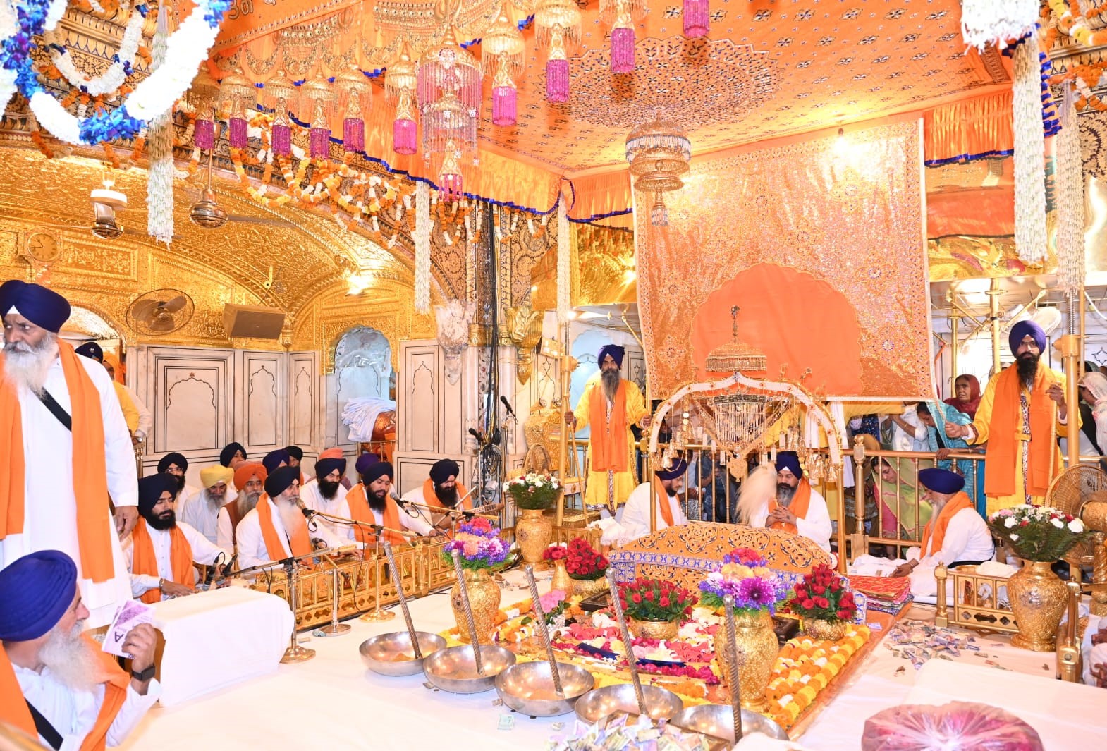 ਸ੍ਰੀ ਗੁਰੂ ਤੇਗ ਬਹਾਦਰ ਸਾਹਿਬ ਦੇ ਪ੍ਰਕਾਸ਼ ਪੁਰਬ ਮੌਕੇ ਗੁਰਦੁਆਰਾ ਗੁਰੂ ਕੇ ਮਹਿਲ ਵਿਖੇ ਹੋਏ ਗੁਰਮਤਿ ਸਮਾਗਮ
