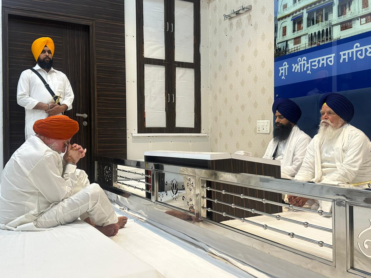 ਸ਼੍ਰੀ ਅਕਾਲ ਤਖ਼ਤ ਸਾਹਿਬ ਤੇ ਪੇਸ਼ ਹੋਏ ਸਪੀਕਰ ਕੁਲਤਾਰ ਸੰਧਵਾਂ