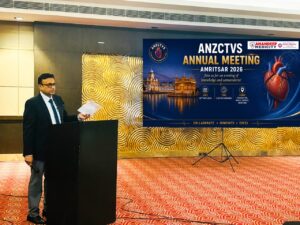 Amandeep Medicity ਵਿੱਚ ANZCTVS ਦਾ ਆਯੋਜਨ