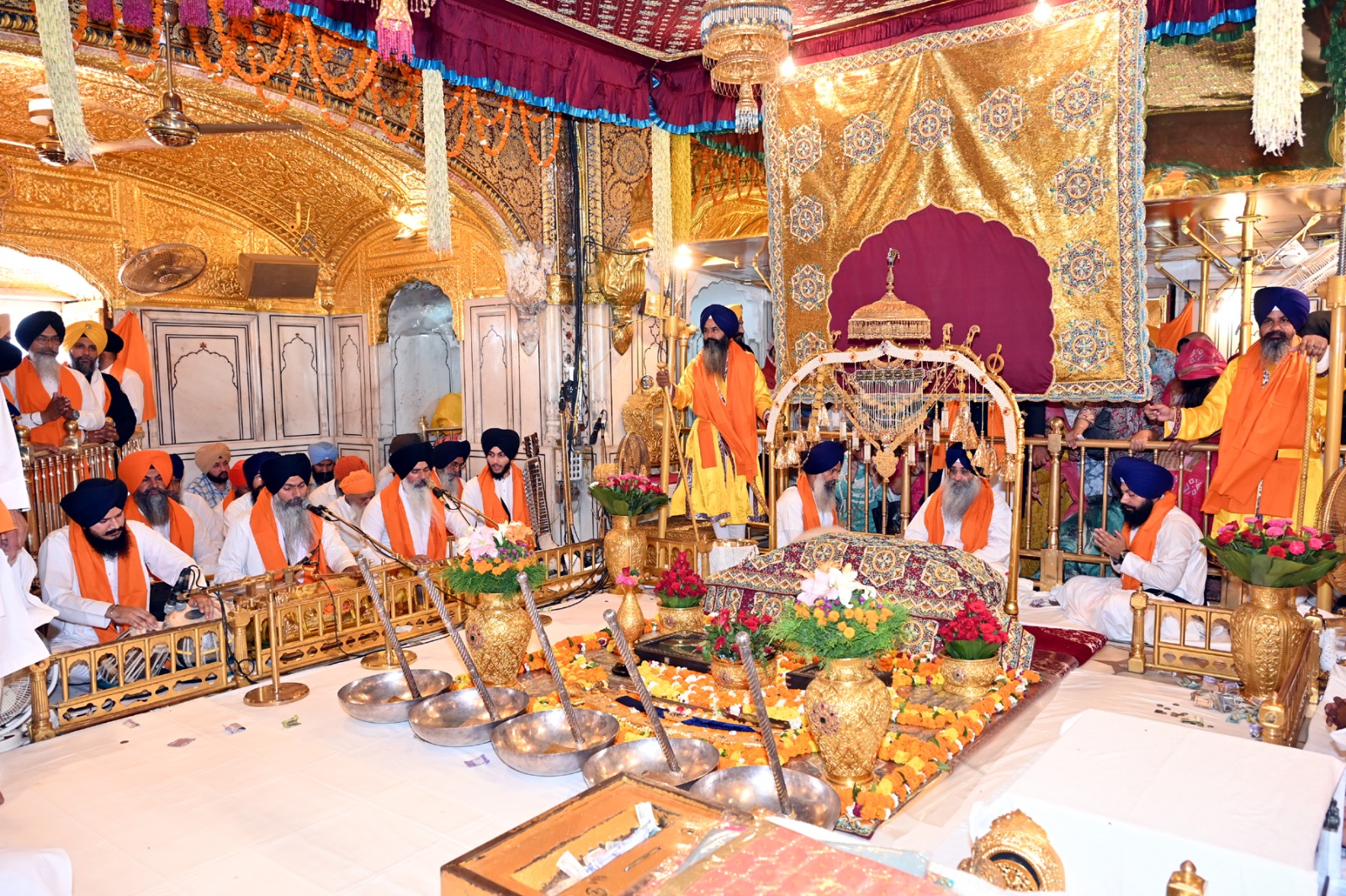 ਸ੍ਰੀ ਗੁਰੂ ਹਰਿਗੋਬਿੰਦ ਸਾਹਿਬ ਦੇ ਗੁਰਗੱਦੀ ਦਿਵਸ ਮੌਕੇ ਸ੍ਰੀ ਅਕਾਲ ਤਖ਼ਤ ਸਾਹਿਬ ਵਿਖੇ ਸਮਾਗਮ ਸੱਚਖੰਡ ਸ੍ਰੀ ਹਰਿਮੰਦਰ ਸਾਹਿਬ, ਸ੍ਰੀ ਅਕਾਲ ਤਖ਼ਤ ਸਾਹਿਬ ਤੇ ਬਾਬਾ ਅਟੱਲ ਰਾਇ ਸਾਹਿਬ ਵਿਖੇ ਸਜੇ ਜਲੌ