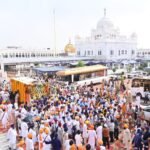 ਮੀਰੀ ਪੀਰੀ ਖਾਲਸਾ ਮਾਰਚ ਦੌਰਾਨ ਸ੍ਰੀ ਗੋਇੰਦਵਾਲ ਸਾਹਿਬ ਵਿਖੇ ਸੰਬੋਧਨ ਕਰਦੇ ਜਥੇਦਾਰ ਗਿਆਨੀ ਕੁਲਦੀਪ ਸਿੰਘ ਗੜਗੱਜ ਅਤੇ ਐਡਵੋਕੇਟ ਹਰਜਿੰਦਰ ਸਿੰਘ ਧਾਮੀ