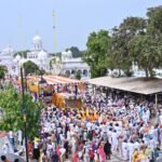ਤਖ਼ਤ ਸ੍ਰੀ ਦਮਦਮਾ ਸਾਹਿਬ ਤਲਵੰਡੀ ਸਾਬੋ ਤੋਂ ਮੀਰੀ-ਪੀਰੀ ਖਾਲਸਾ ਮਾਰਚ ਦੇ ਦੂਜੇ ਪੜਾਅ ਦੀ ਸ਼ੁਰੂਆਤ ਮੌਕੇ ਸ਼ਾਮਲ ਸੰਗਤਾਂ