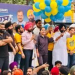 ਅੰਮ੍ਰਿਤਸਰ ਦੇ ਰਣਜੀਤ ਐਵੇਨਿਊ ਵਿਖੇ ‘ਯੁੱਧ ਨਸ਼ਿਆਂ ਵਿਰੁੱਧ’ ਮੁਹਿੰਮ ਤਹਿਤ ਕਰਵਾਈ ਗਈ ਯੂਥ ਰਨ ਪੰਜਾਬ 2026 ਮੈਰਾਥਨ ਵਿੱਚ ਹਿੱਸਾ ਲੈਂਦੇ ਹਜ਼ਾਰਾਂ ਨੌਜਵਾਨ ਅਤੇ ਖਿਡਾਰੀ।