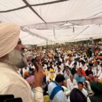 ਮਾਨਸਾ ਵਿੱਚ ਪਰਵਿੰਦਰ ਸਿੰਘ ਝੋਟਾ ਕਤਲ ਮਾਮਲੇ ਵਿੱਚ ਇਨਸਾਫ਼ ਦੀ ਮੰਗ ਕਰਦੇ ਹੋਏ ਕਾਂਗਰਸ ਪ੍ਰਧਾਨ ਪਰਗਟ ਸਿੰਘ।